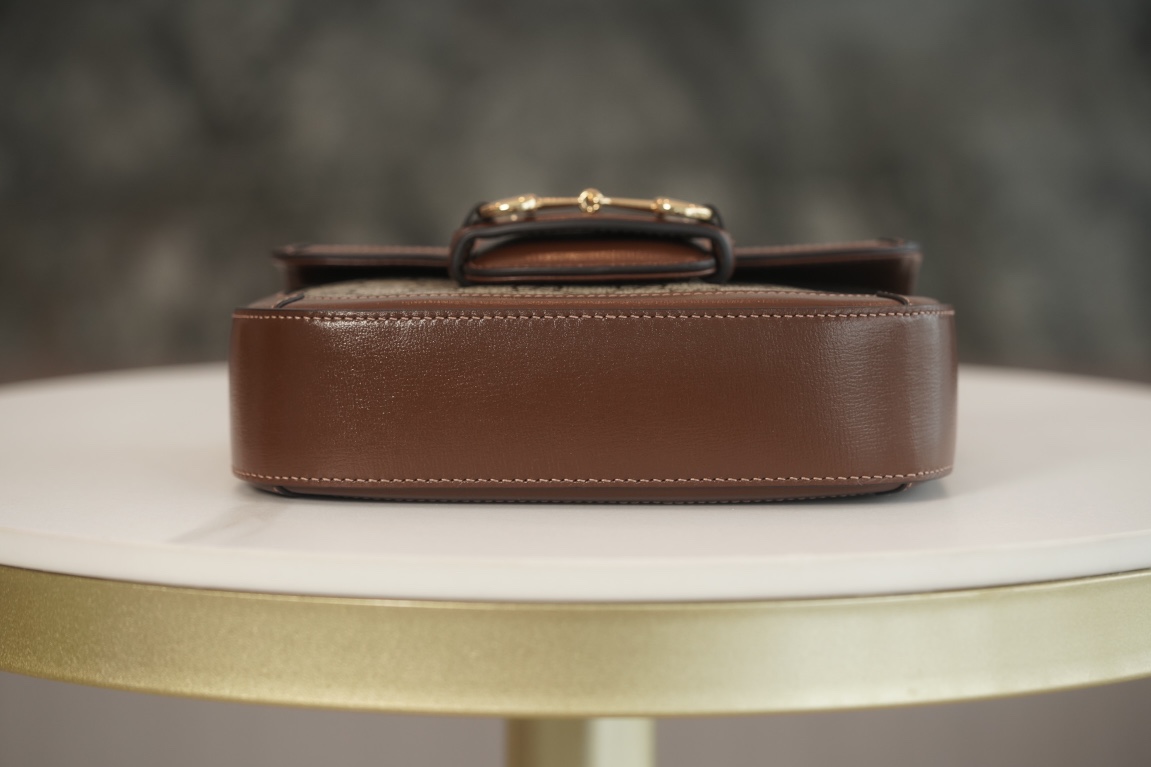 Túi Xách Gucci Horsebit 1955 658574 Màu Nâu