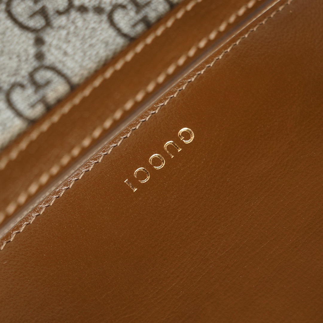 Túi Xách Gucci Horsebit 1955 658574 Màu Nâu
