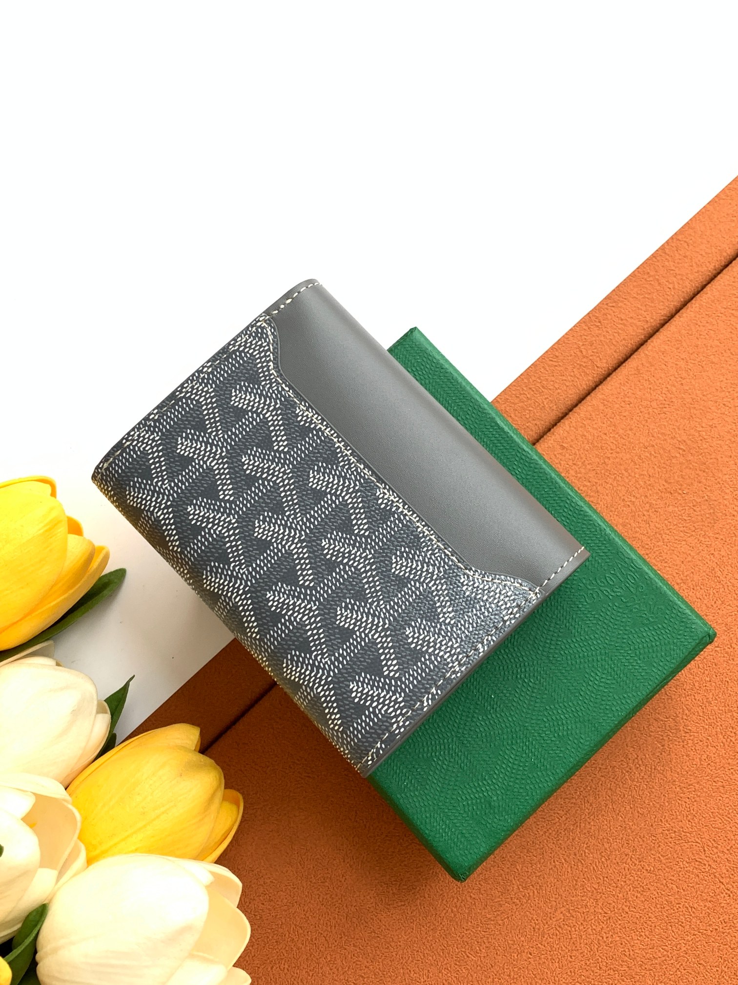 Ví Goyard Saint Gabriel 8513 Màu Xám 