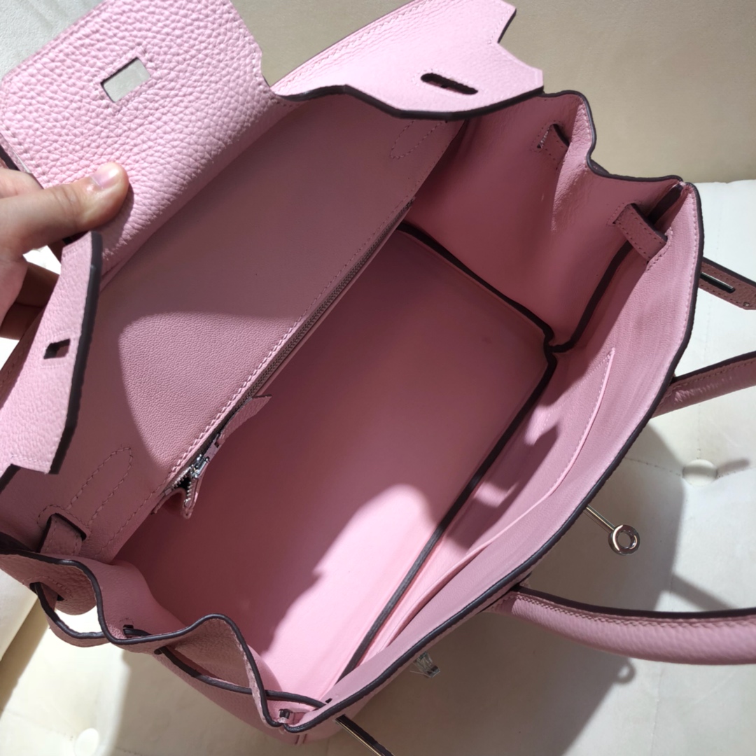 Túi xách hermes birkin  màu hồng 