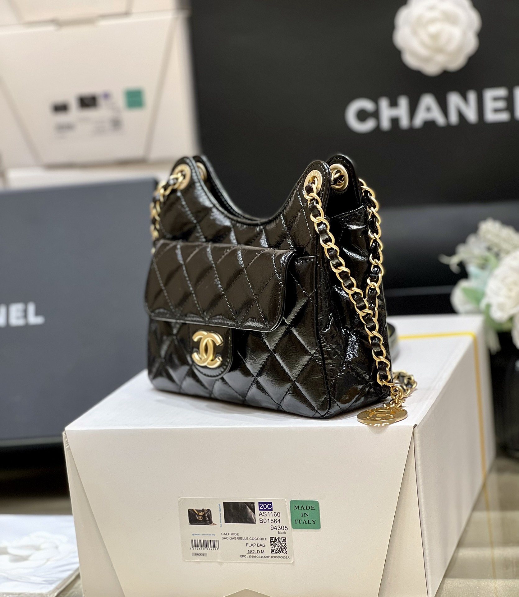 Túi Xách Chanel AS3710 Màu Đen