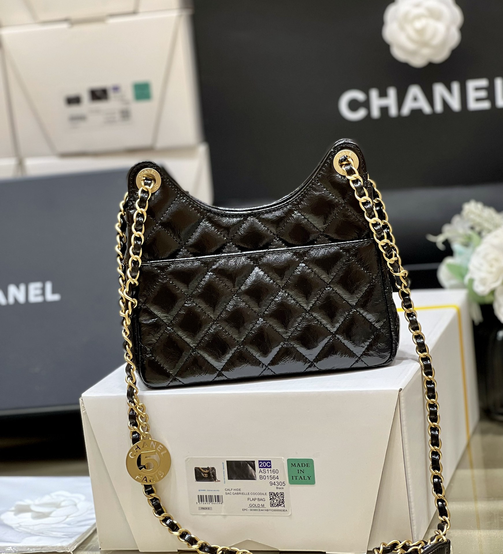 Túi Xách Chanel AS3710 Màu Đen
