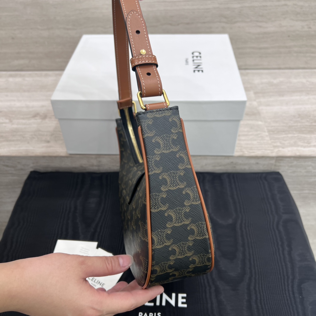 Túi Xách Celine AVA Triomphe 114493 Canvas