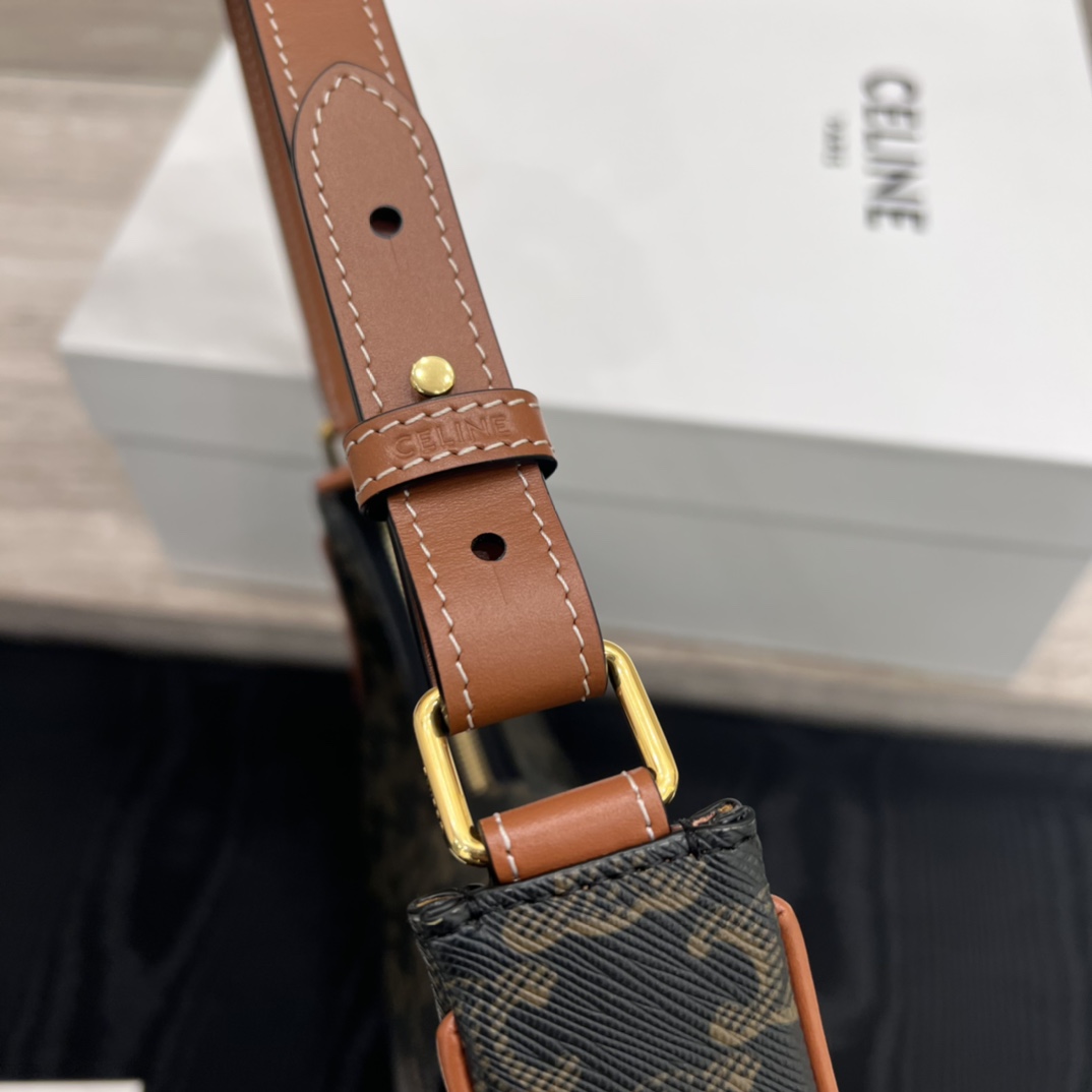 Túi Xách Celine AVA Triomphe 114493 Canvas