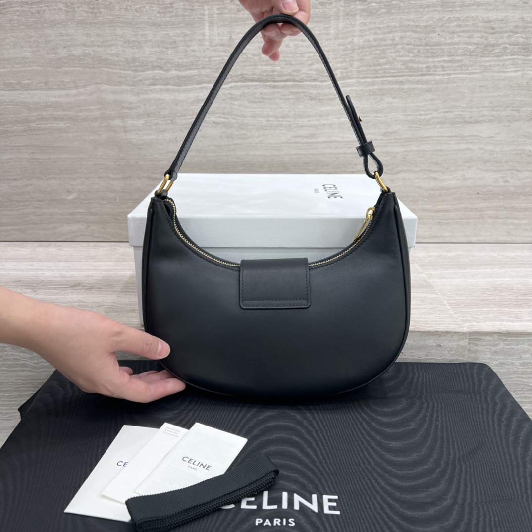 Túi Xách Celine AVA Triomphe 114493 Màu Đen