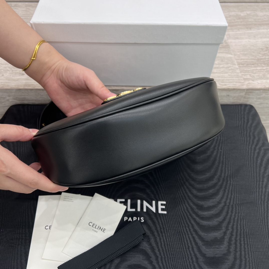 Túi Xách Celine AVA Triomphe 114493 Màu Đen
