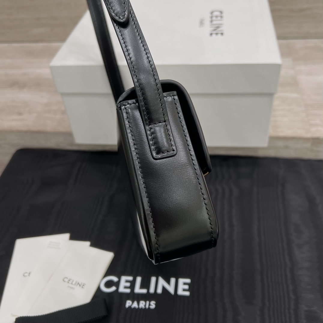 Túi Xách Celine Nữ Claude 194143 Màu Đen 