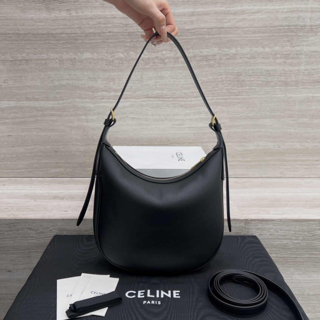 Túi Xách Celine Heloise Triomphe 117253 Màu Đen 