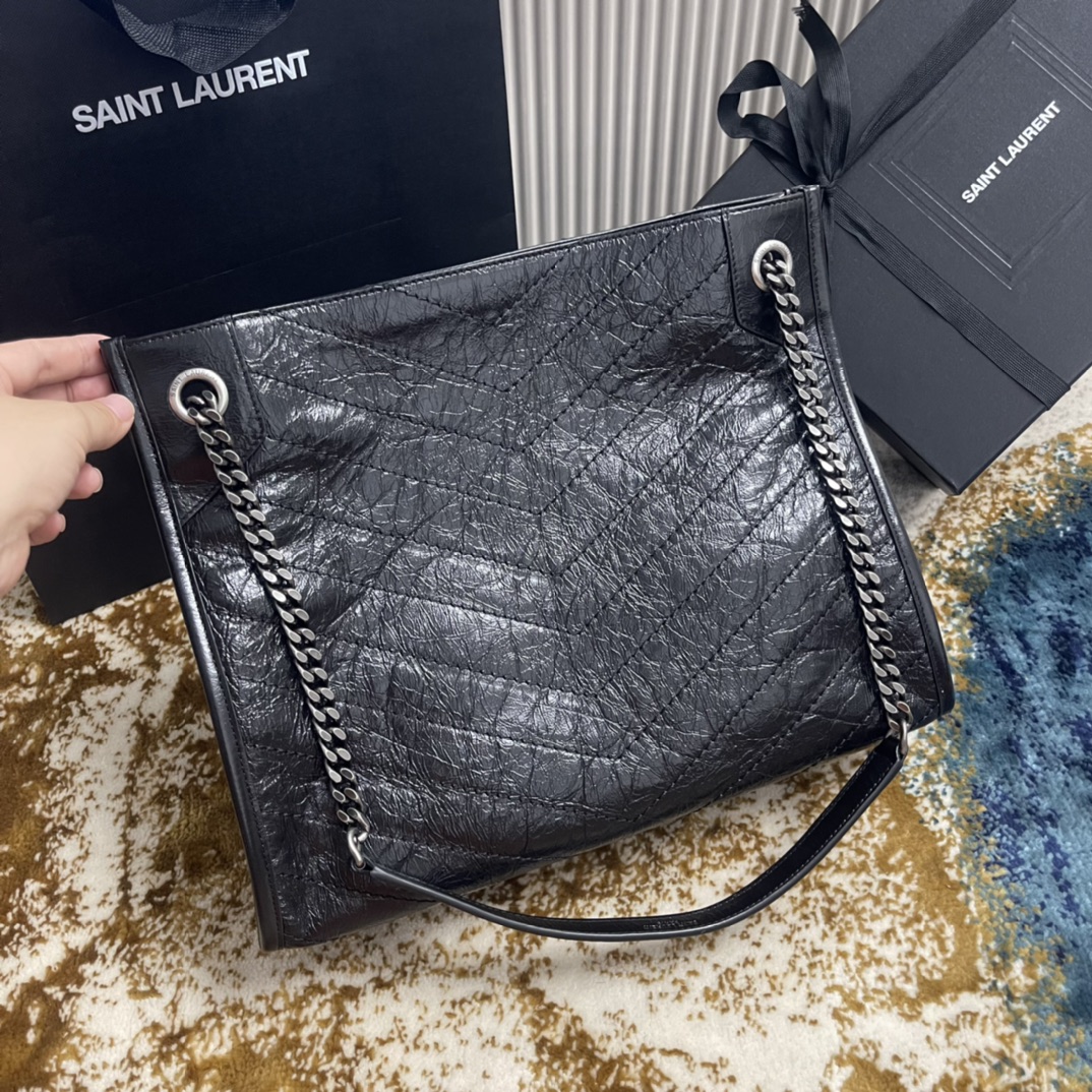 YSL Niki shopping bag 577999 (black)