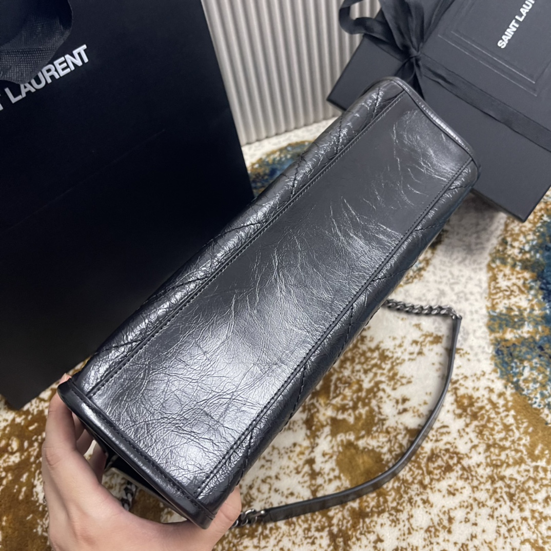 YSL Niki shopping bag 577999 (black)