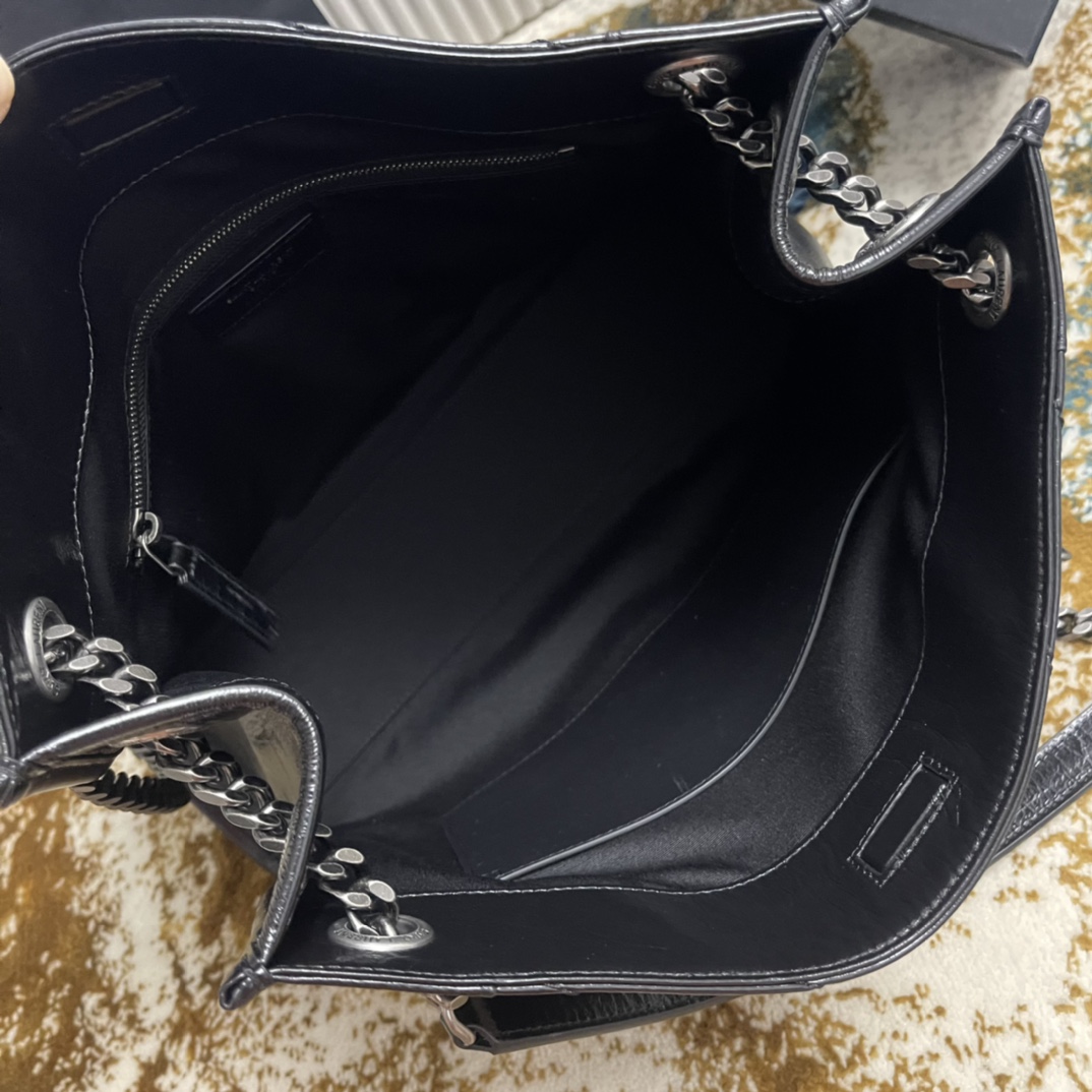 YSL Niki shopping bag 577999 (black)
