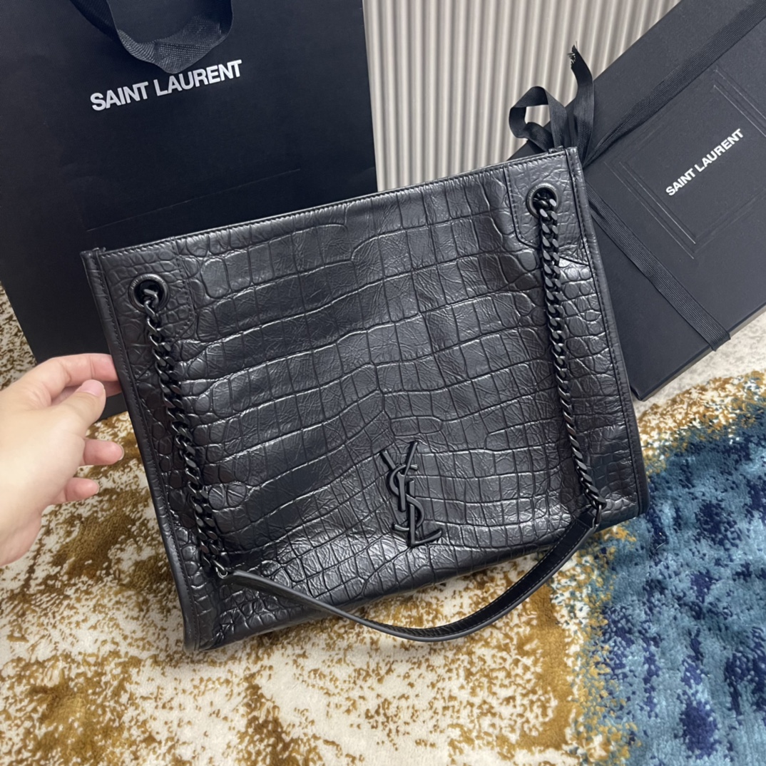 YSL Niki shopping bag 577999 (black)