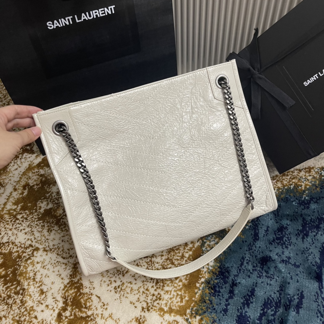 YSL Niki shopping bag 577999 (white)