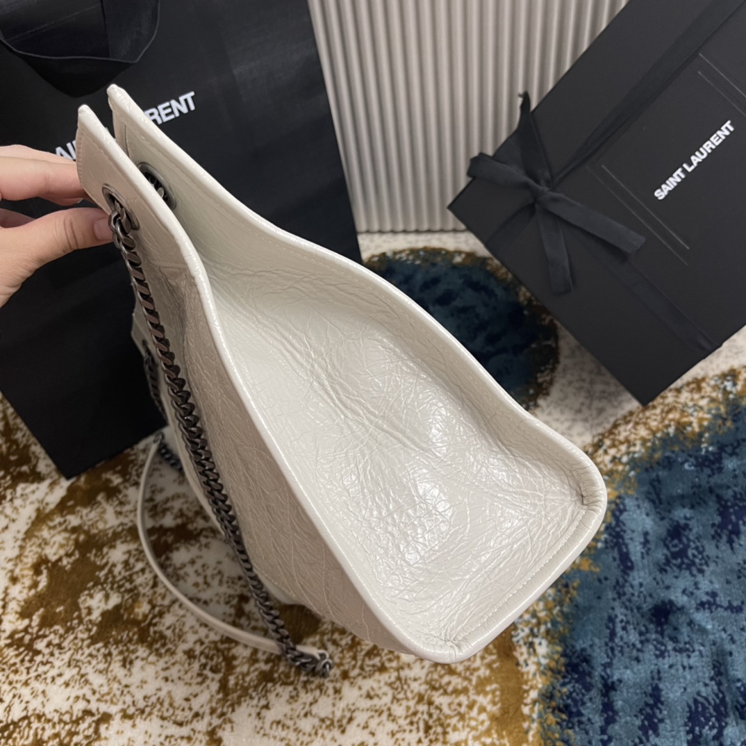 YSL Niki shopping bag 577999 (white)