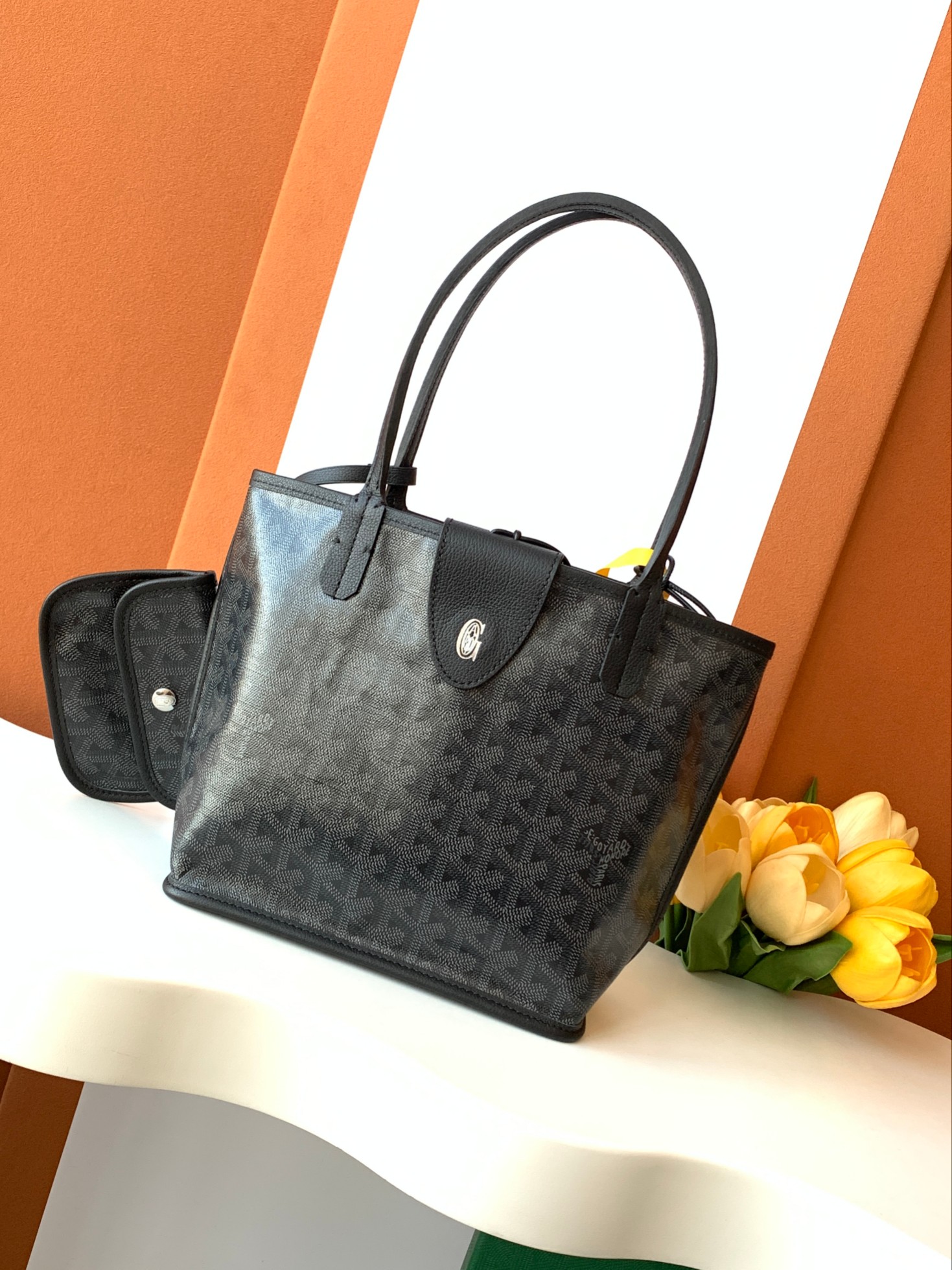 Túi xách Goyard 8003 màu đen