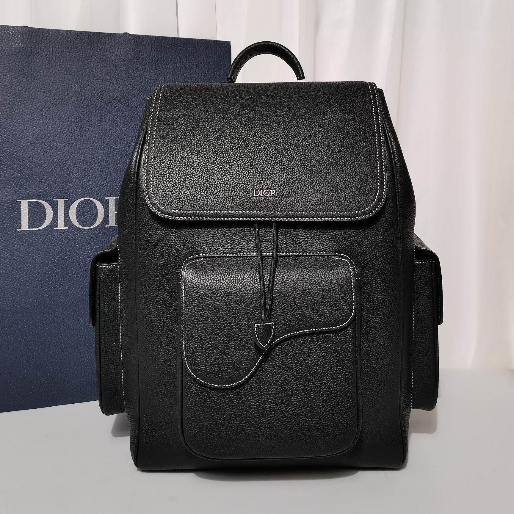 Balo Nam DIor Oblique Màu Đen 9864