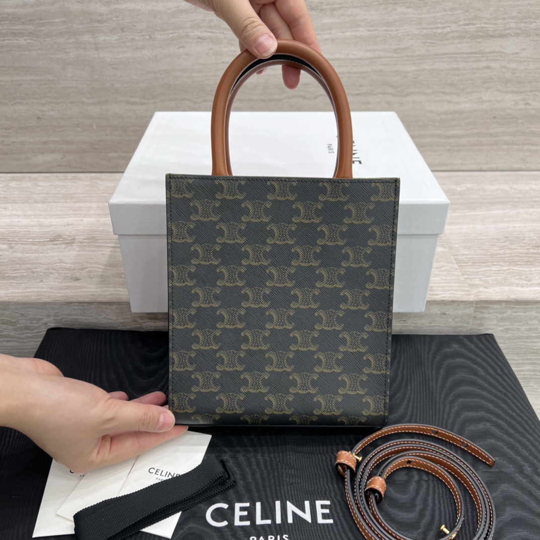 Túi Celine Nữ Cabas 194372 Logo Celine