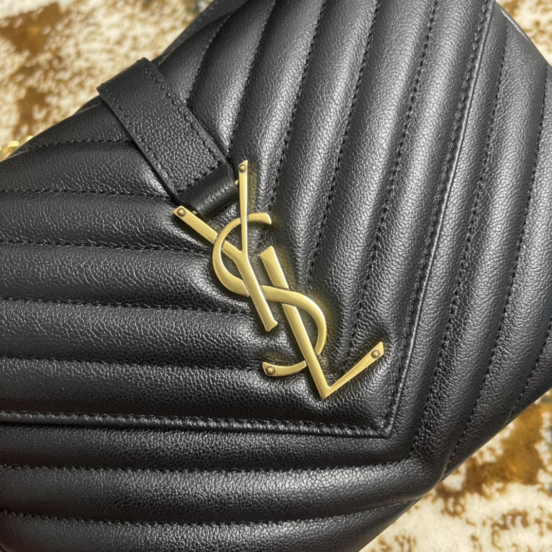 YSL Mormont 392737 (Black-Gold)