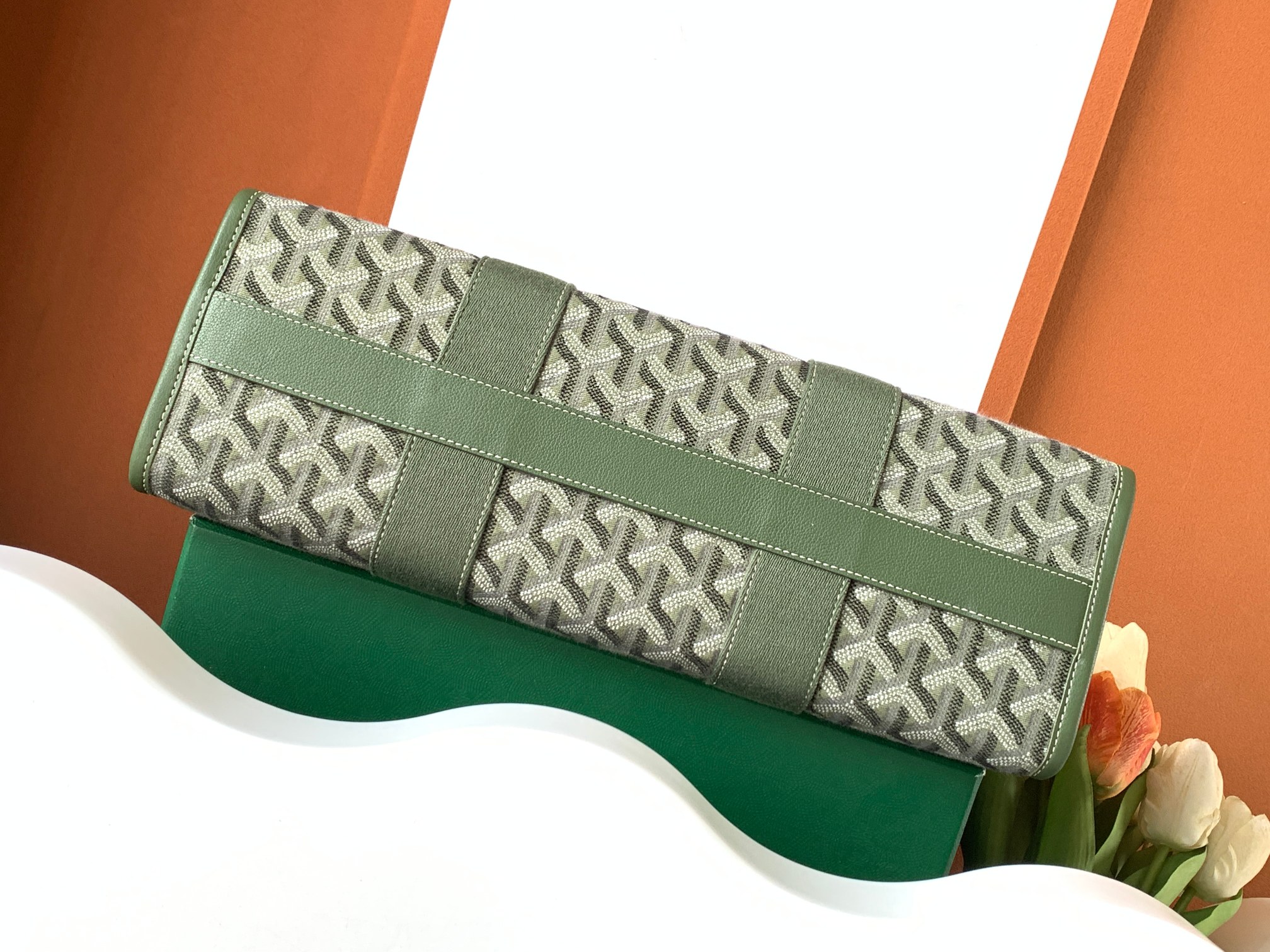 goyard tote bag 8088 (green)