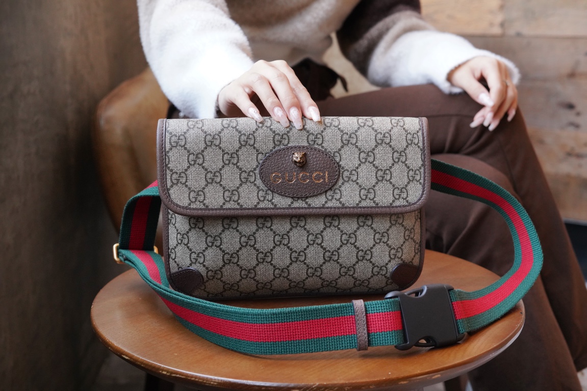 Sac ceinture en toile Neo Vintage Supreme GG 493930