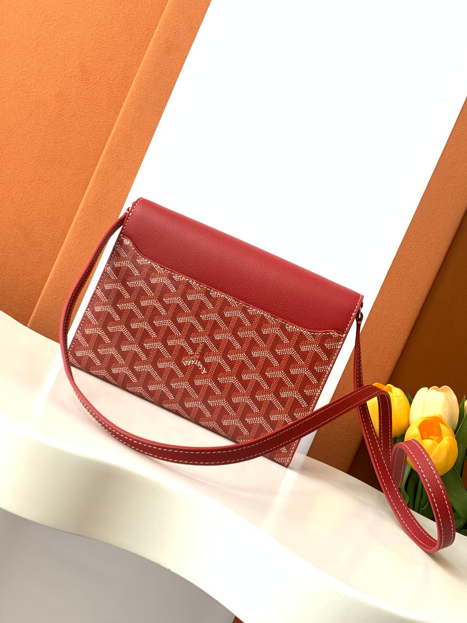 GoyardChypre Pouch-Wallet8218 (red)