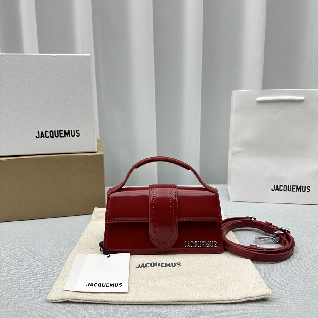 Túi Xách Jacquemus Bamnino P98858 Màu Đỏ 